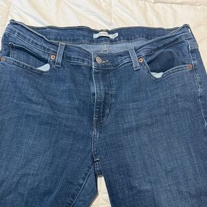 Levi's Classic Blue Boyfriend Jeans